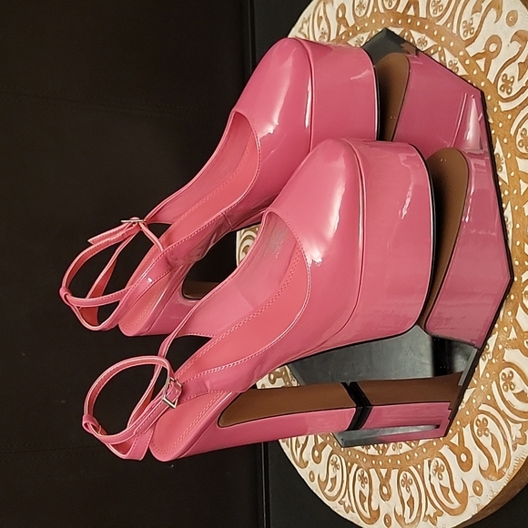 Pink Platform Heels - Picture 4 of 12